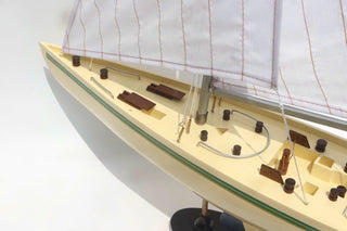 Australia II Wooden Sailboat Model