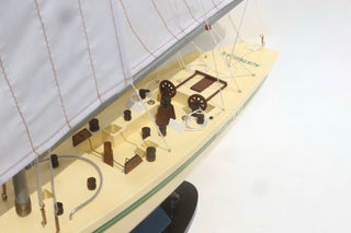 Australia II Wooden Sailboat Model