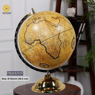 Artistic Decorative Globe 12'' Collection - Multi Base