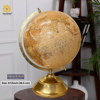 Artistic Decorative Globe 12'' Collection - Multi Base