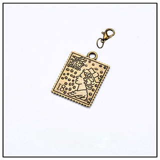 Leather Notebook Charm
