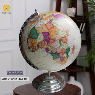 Artistic Decorative Globe 12'' Collection - Multi Base