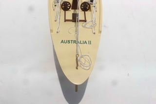 Australia II Wooden Sailboat Model