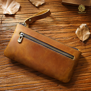 Premium Handmade Leather Pen Case – HB03