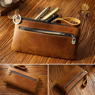 Premium Handmade Leather Pen Case – HB03
