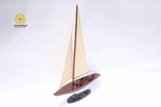 DRAGON Model Ship 52cm - Nautical Sailing Ship Display