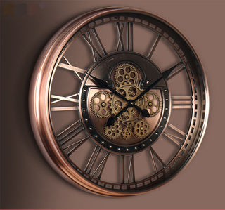 Vintage Gear Wall Clock – Classic Mechanical Wall Décor (DH015)