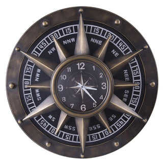Compass Wall Clock Decorations