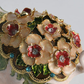 Premium Enamel-Finished Alloy Pig Decorative Statue