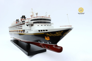 Disney Magic Wooden Ship Model 81cm – Handcrafted Cruise Ship Display