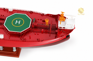 EVITA Wooden Ship Model 80cm – Handcrafted Nautical Display