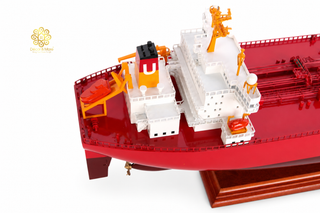 EVITA Wooden Ship Model 80cm – Handcrafted Nautical Display
