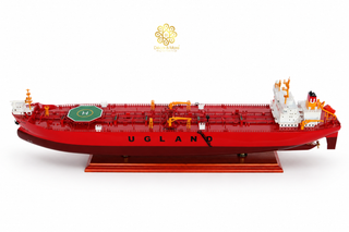 EVITA Wooden Ship Model 80cm – Handcrafted Nautical Display