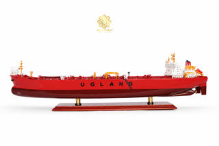 EVITA Wooden Ship Model 80cm – Handcrafted Nautical Display
