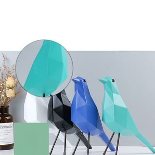 Decorative Patterned Eames Bird Sculpture