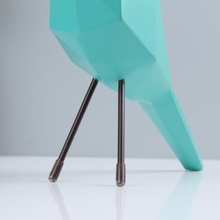Decorative Patterned Eames Bird Sculpture