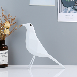 Decorative Patterned Eames Bird Sculpture