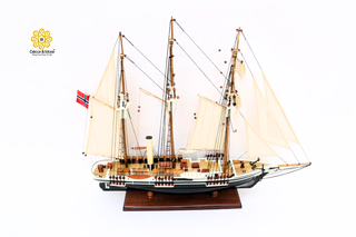 Endurance Ship Model 65cm - Handcrafted Wooden Historic Sailing Ship