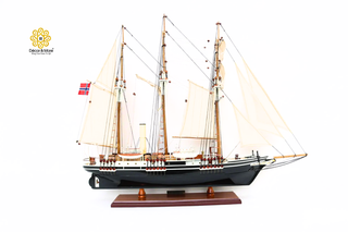 Endurance Ship Model 65cm - Handcrafted Wooden Historic Sailing Ship