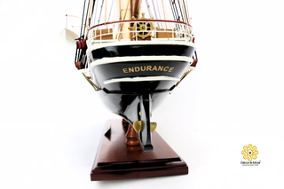 Endurance Ship Model 65cm - Handcrafted Wooden Historic Sailing Ship