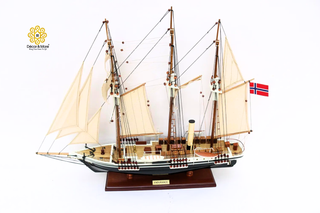Endurance Ship Model 65cm - Handcrafted Wooden Historic Sailing Ship