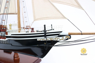 Endurance Ship Model 65cm - Handcrafted Wooden Historic Sailing Ship