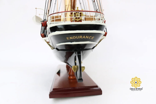 Endurance Ship Model 65cm - Handcrafted Wooden Historic Sailing Ship Display
