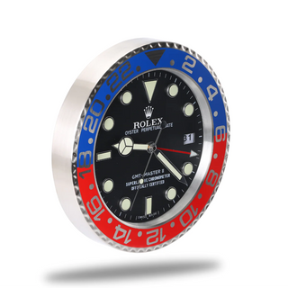GMT Master II - Pepsi Red & Blue - Luxury Wall Clock Rolex* Decoration