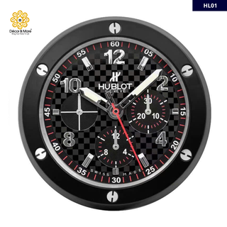 Hublot*  Geneve Luxury Wall Clock Decoration
