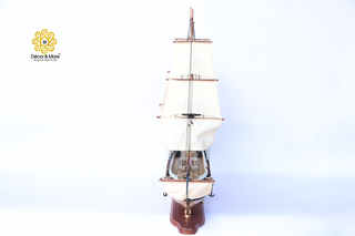 HMS TRINCOMALEE Model Ship 80cm - Handcrafted Wooden Historic Sailing Ship Display