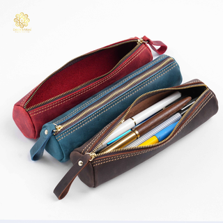 Premium Handmade Leather Pen Case – HB01