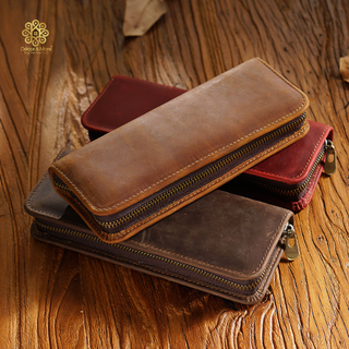 Premium Handmade Leather Pen Case – HB02