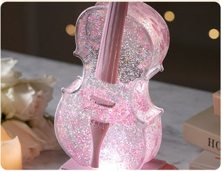 Violin Music Box with Bluetooth Speaker Connection