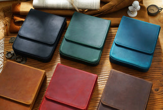 Premium Handmade Leather Pen Case – HB04