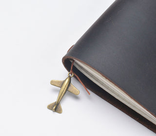 Leather Notebook Charm