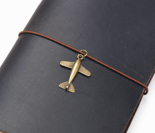 Leather Notebook Charm