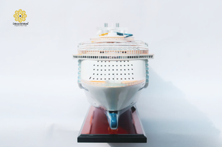 MS Oasis of the Seas Wooden Ship Model 90cm - Handcrafted Cruise Ship Replica