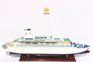 MS Pacific Princess Wooden Ship Model 100cm - Special Edition