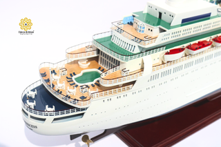 MS Pacific Princess Wooden Ship Model 100cm - Special Edition