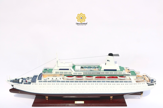 MS Pacific Princess Wooden Ship Model 100cm - Special Edition