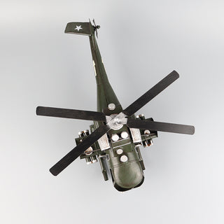 Vintage Military Helicopter Model