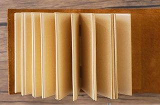 Mini Premium Handmade Cowhide Leather Notebook NO012