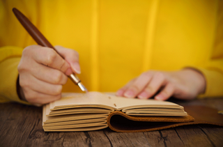 Mini Premium Handmade Cowhide Leather Notebook NO012