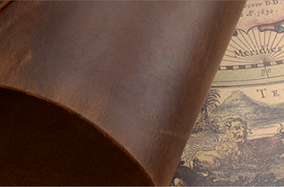 Mini Premium Handmade Cowhide Leather Notebook NO012