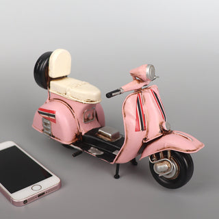 Retro Pink Vespa Model