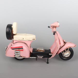 Retro Pink Vespa Model