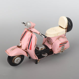 Retro Pink Vespa Model