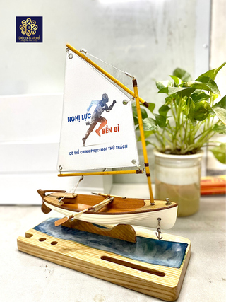 Custom Sailing Boat Model with Logo Printing | QTDN
