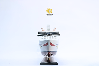 NORWEGIAN STAR Cruise Ship Model 100cm - Handcrafted Wooden Display