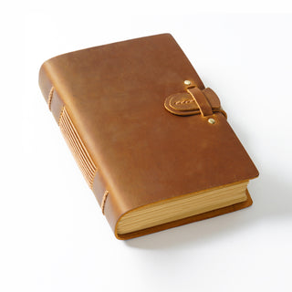 Buckle Closure – Handmade Genuine Leather Journal - NO003